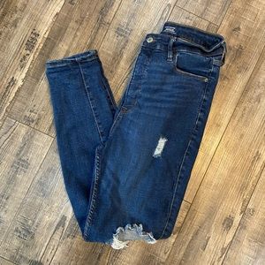 Old Navy Extra High Rise Rockstar Skinny Jeans